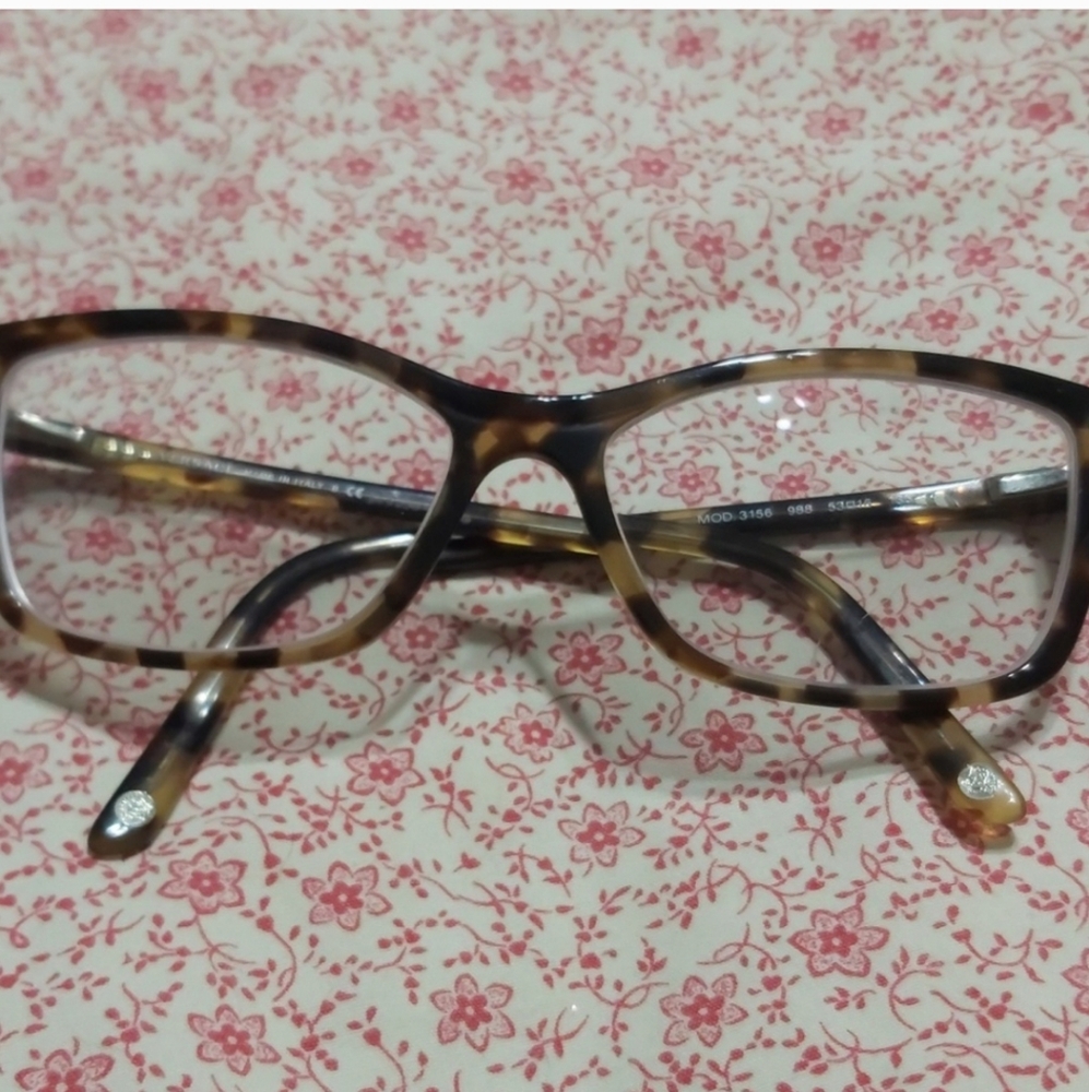 Versace Brown Glasses with Tortoiseshell Pattern